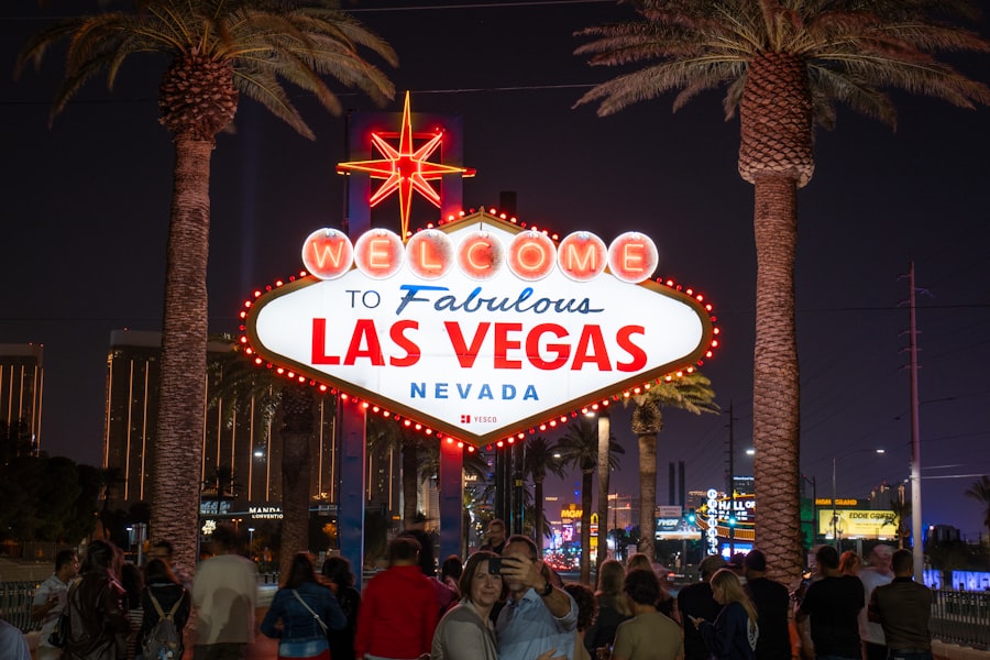 Welcome to Fabulous Las Vegas sign